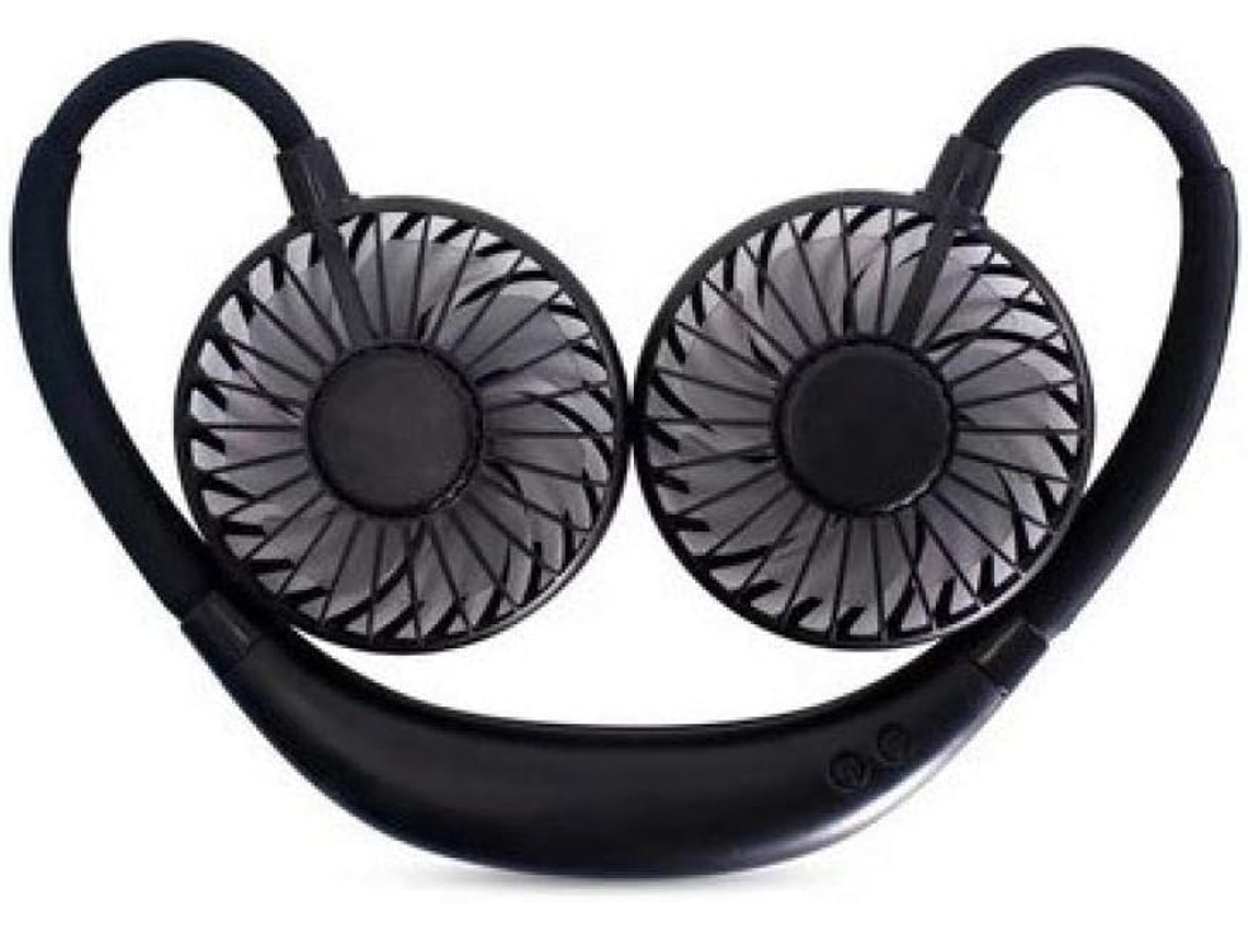 Mini Ventilador Portátil Para Colgar En El Cuello Mini De Bolsillo Deportes Con Carga Usb