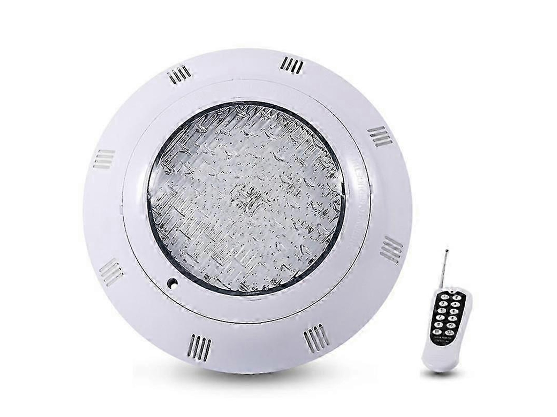 Luz de piscina RGB de 35 W con control remoto, LED subacuático, resistente al agua IP68
