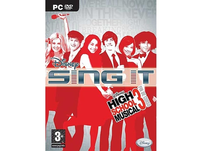 Juego PC Disney Sing It Highschool Musical 3 Senior Year (Musical - M3)