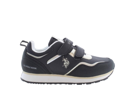 Zapatillas de Niños U.S. POLO ASSN. Stf Negro (34)