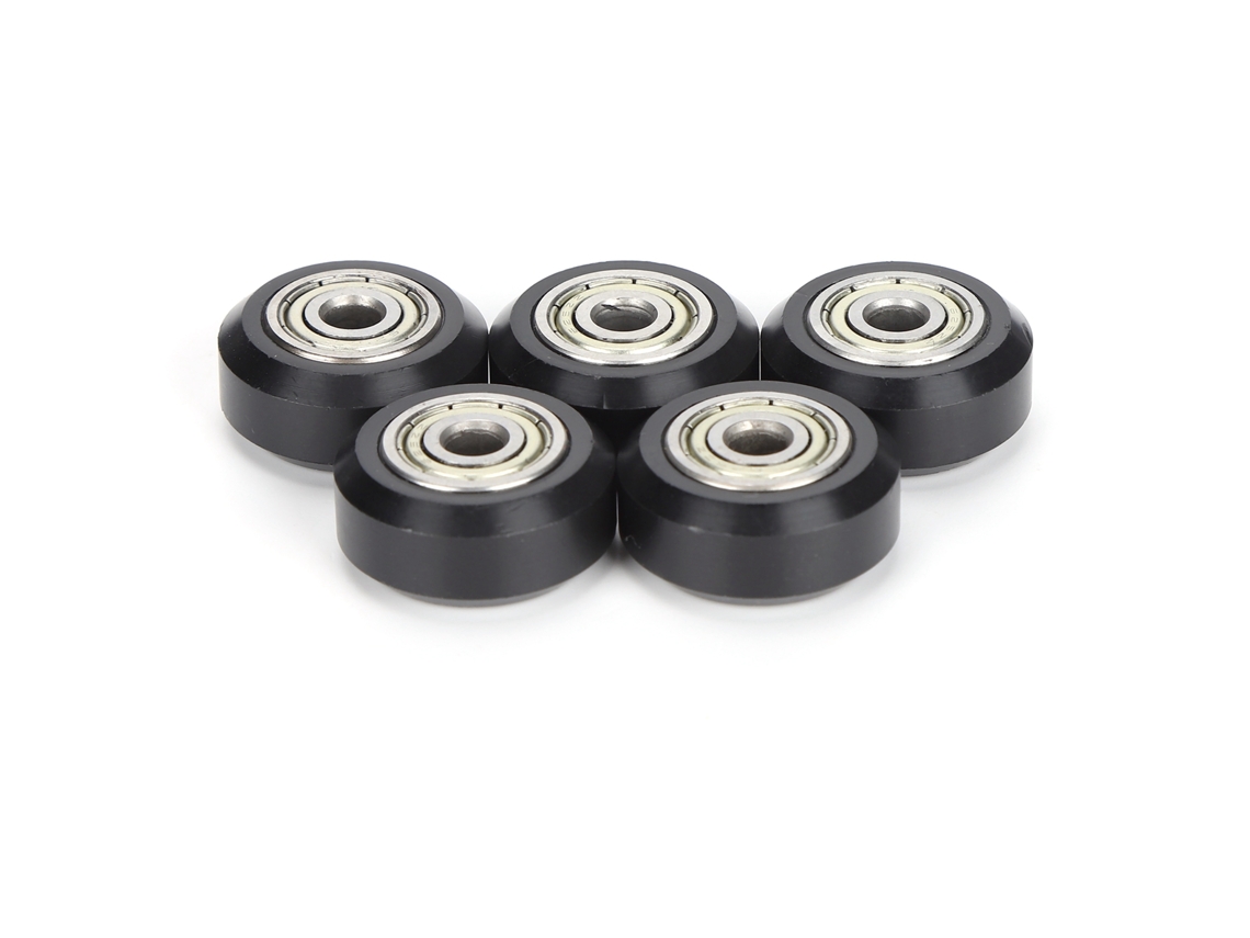 5 Piezas Poleas Pom 625zz Rodamientos Ruedas Passivas Para Impresora 3d Negro