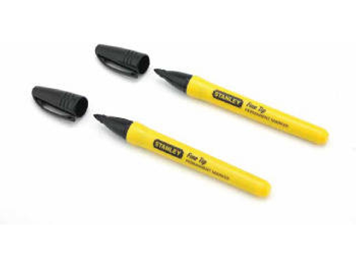 Pack Marcadores Permanentes STANLEY Negro