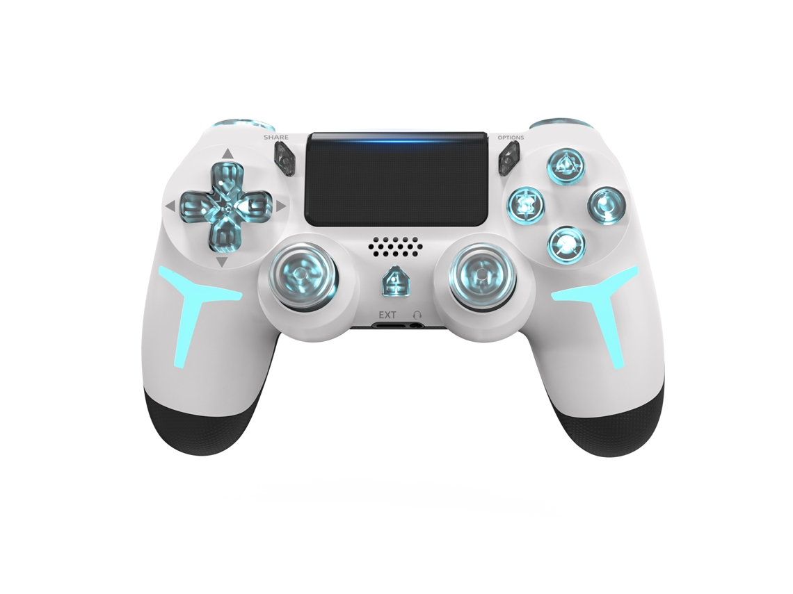 Mando inalámbrico para juegos MDUG con Bluetooth, seis ejes, doble vibración y luces LED.