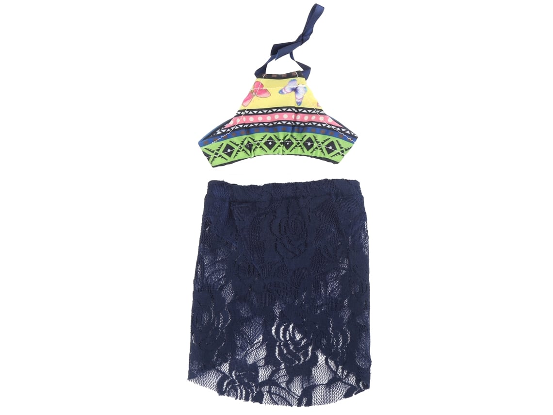 Traje De Baño Con Falda De Encaje Para Muñeca De 45 Cm, Conjunto Elegante, Regalo Para Niños