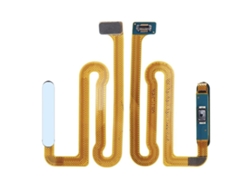 Boton Encendido / Huella Compatible Para Samsung Galaxy M13 Repuesto Azul Claro