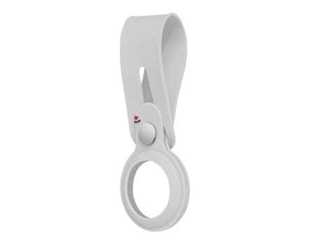 Correa Protectora de Silicona Airtag Suave Al Tacto (Gris) DECODED Ultra Lightweight