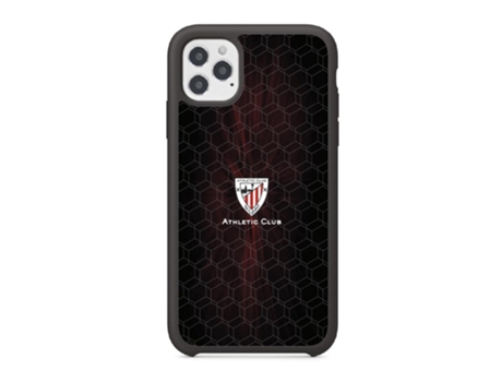 Funda Móvil Oficial Athletic Club para iPhone 12 PHONECASES3D Piel Sintética Negro