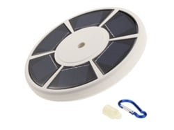 2026-luz De Asta Solar Para Asta De Bandera 15-25 Pies Con 26 Led, Resistente Al Agua Ip65, Instalación Fácil