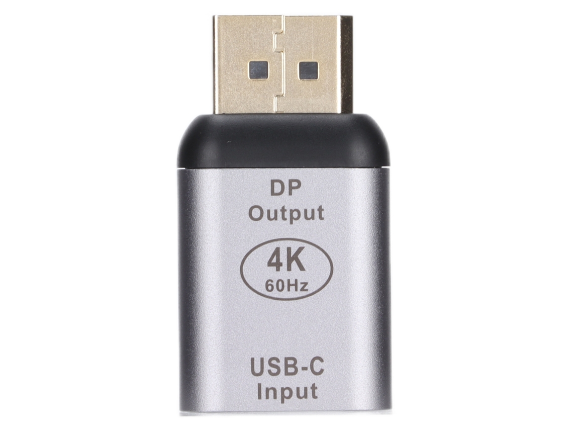 Adaptador USB C hembra a DisplayPort macho (conversión portátil)