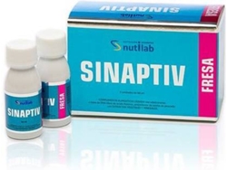 Complemento Alimentar NUTILAB Sinaptiv Sabor A Morango (8 unidades de 60ml (Morango))
