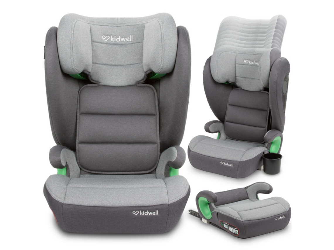 Silla de Coche I-Size 100-150Cm KIDWELL Weston Gris Oscuro