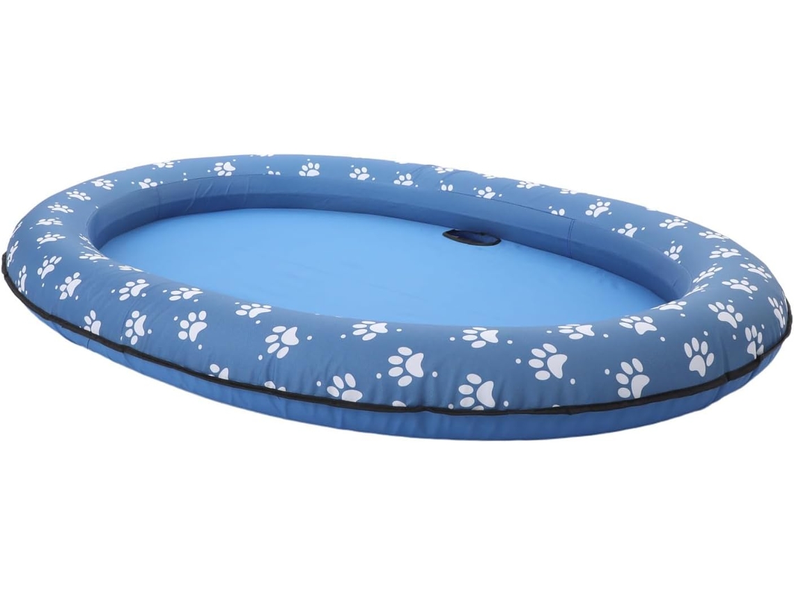 Piscina Inflable Plegable Mascotas Portátil Verano Resistente