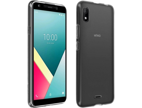 Kit Carcasa + Protector WIKO Y61 Bumper Transparente