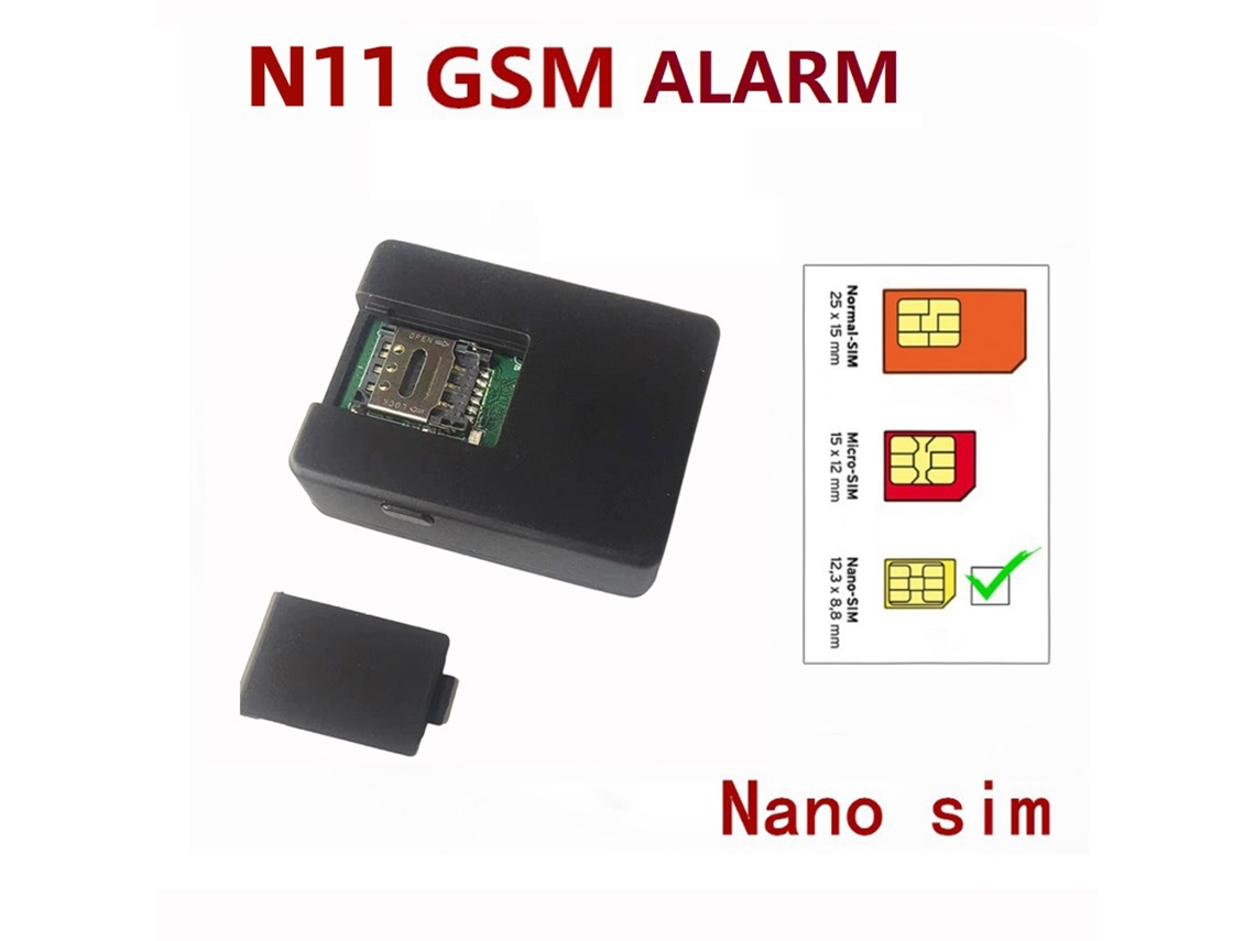 Alarme Anti-roubo Gsm Com Monitoramento De Áudio Por Voz 2 Microfones Hd Para Casa
