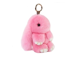 Llavero De Conejito Suave Y Adorable Para Bolso, Coche O Mochila (15 Cm).