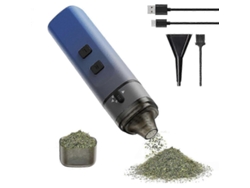 Molinillo de hierbas eléctrico portátil con molienda automática, molienda de un toque hasta 1,5 g, molinillo automático de especias secas Mac Rosewell