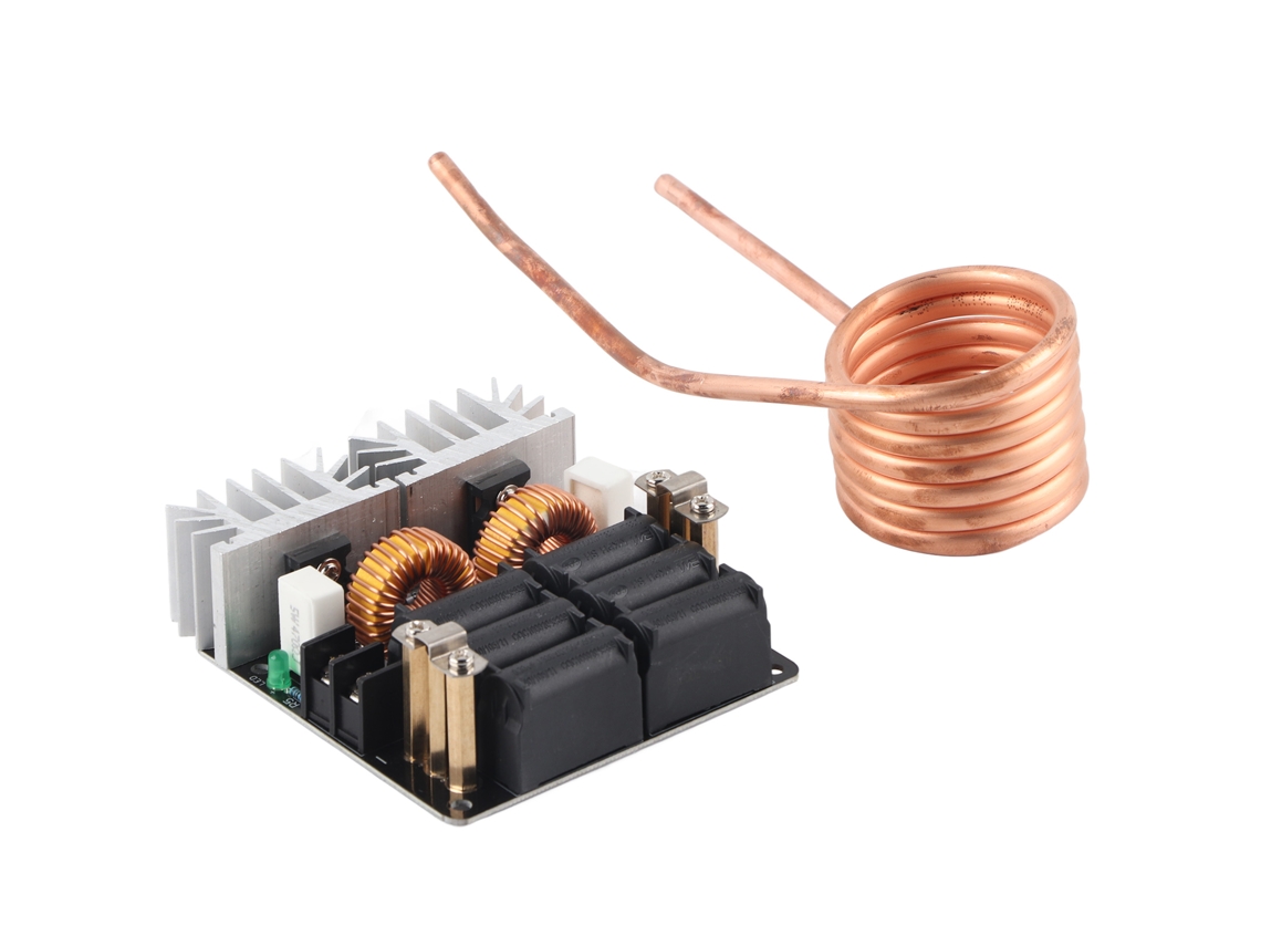 Placa De Módulo De Calentamiento Por Inducción De Alta Frecuencia Zvs De 1000 W Y 12-48 V Con Bobina.
