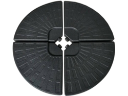 Base De Sombrilla HAPPY GARDEN Saint Malo Juego De 4 Bases Redondas