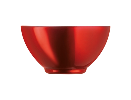 Tazón de Desayuno de 50 cl en Vidrio Templado Metalizado Rojo Flashy LUMINARC