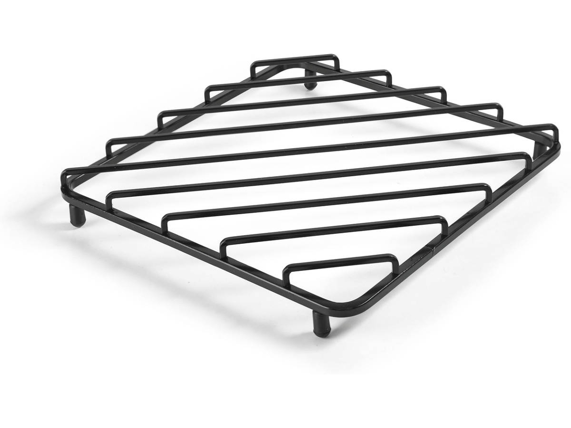 Base para Calientes LACOR Protector de Toallas (Acero - 19x19x3 cm)