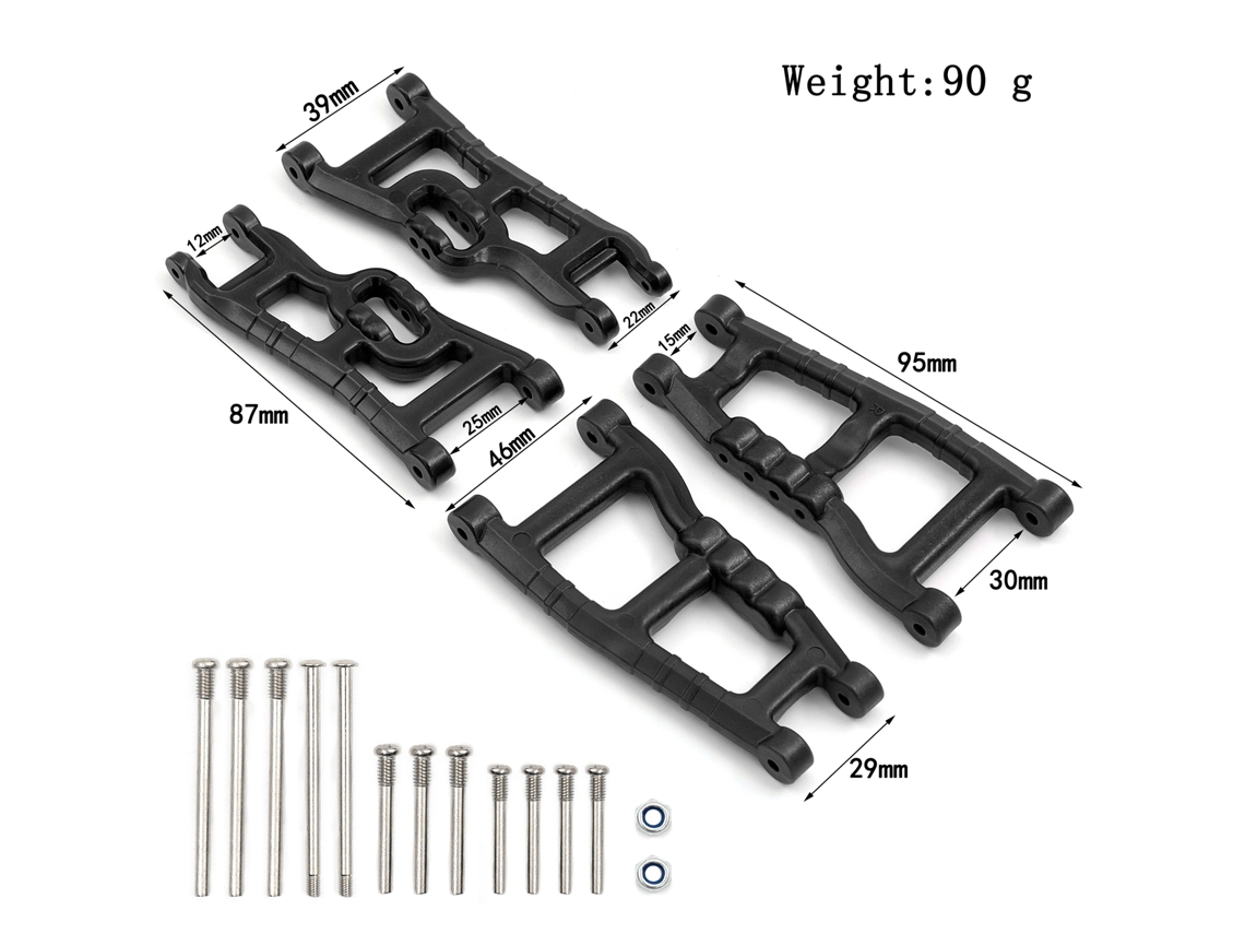 Kit De Brazo De Suspensión Y Cubo De Dirección Para Trax4 Slash 2wd Vxl
