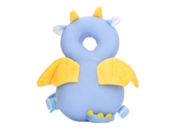 Mochila Protectora Ajustable Para La Cabeza De Bebés Y Niños Pequeños, Con Diseño De Dragón Volador De Malla De Dibujos Animados.