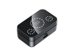 Auriculares Inalámbricos Bluetooth (bluetooth 5.3, Pueden Cargar Teléfonos Móviles) Pantalla Digital Led Hd Estuche Espejo Yd08