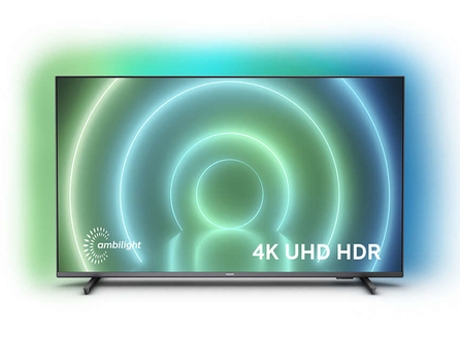 Philips 50Pus7906/12 Tv 127 Cm 50" 4K Ultra Hd Smart Tv Wi-Fi Preto