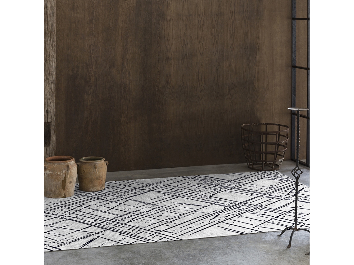 Alfombra Decorativa NAF NAF Mik Gris (160x230cm)
