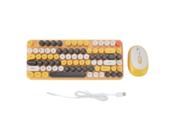 Combo de teclado y ratón inalámbricos Bluetooth 2.4G