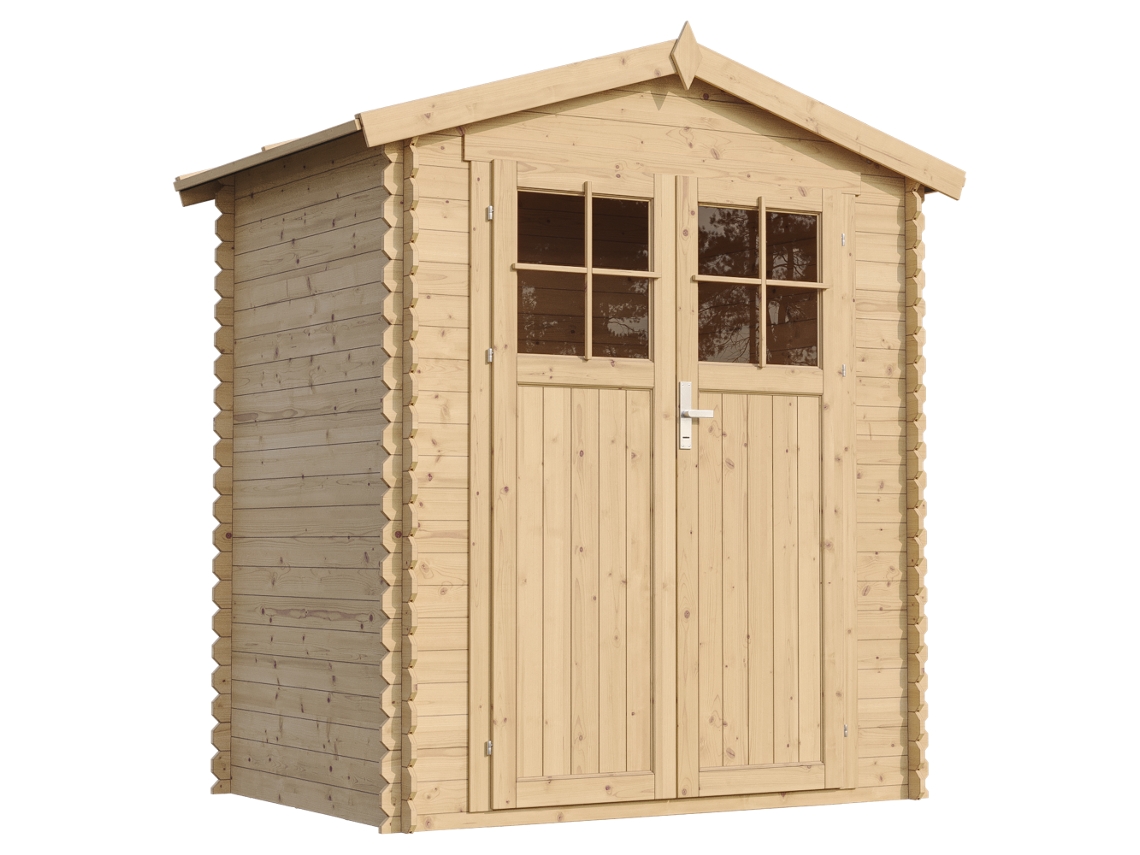 Cobertizo de madera 1,98 m² Al. 218 x 196 x 136 cm Timbela M367f