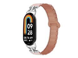 Pulsera para Xiaomi Smart Band 10/9/8 - Silicona magnética - Tres esferas en forma de D