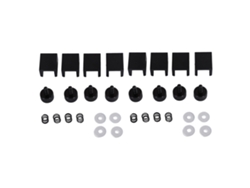 8 Clips De Vidrio Ajustables Para La Cama Caliente De La Impresora 3d Ender 3, 3 Pro V2, 3s Y 5 Pro.