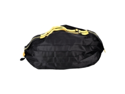 Bolso bandolera plegable de poliéster de gran capacidad, color negro, resistente al agua, ideal para viajes. Ligero y portátil. Perfecto para ir de compras. GOKOCO