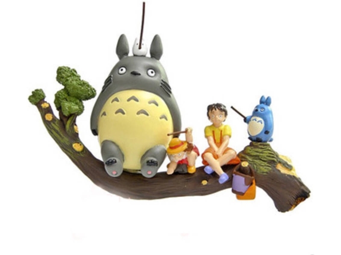 Figuras EASTVAPS Miyazaki Totoro (5 Piezas)