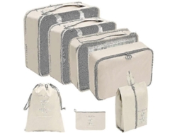 Fasst 7 Peças/conjunto Organizador de Bagagem Grande Sacos de Armazenamento para Viagens Mala Pouch CUIDADOS