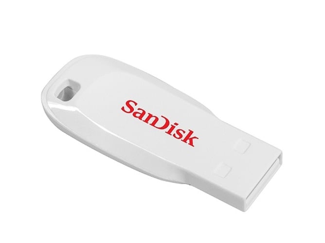 Pendrive SANDISK Cruzer Blade 16 GB Blanco