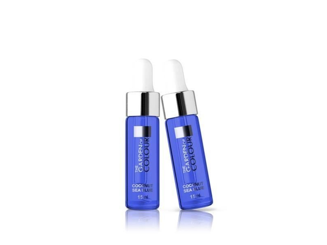 Jardim Das Cores Aceite Regenerador de Cutículas y Uñas con Pipeta Coco Azul Marino 15 ml Silcare