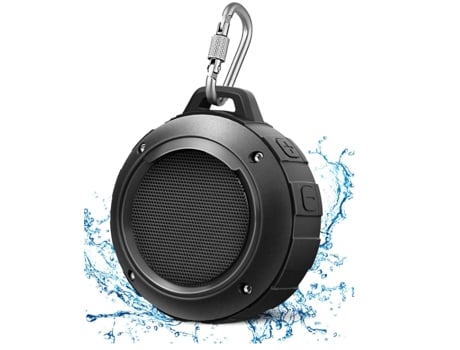 Altavoz Bluetooth, CHRONUS IPX5 Altavoces de ducha impermeables, 8 horas de reproducción, altavoz inalámbrico para deportes al aire libre, senderis...