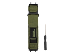 Correa de reloj ajustable de nailon transpirable