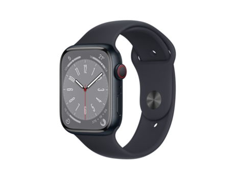 APPLE Watch Serie 8 GPS+Celular 45 mm Medianoche