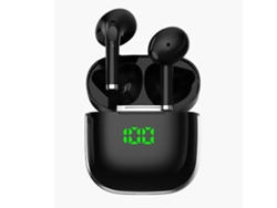 Auriculares Sin Horas De Reproducción Para Apple YEMAESRE Bluetooth Impermeables Negros