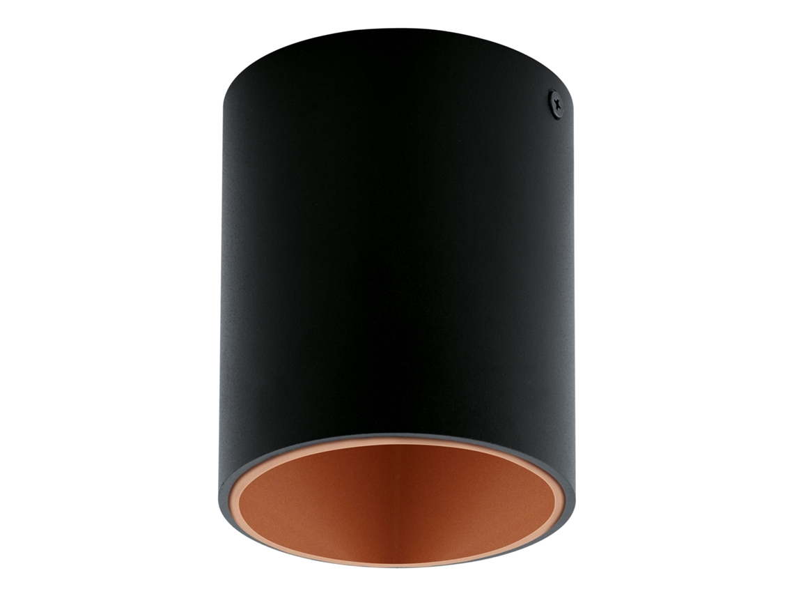 SPT EGLO POLASSO 3.3W DM100MM PRETO. NOZ