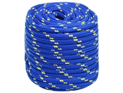 Cuerda para barcos de 16 mm y 25 m, polipropileno azul HARLANV1