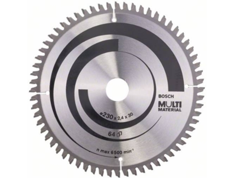 Disco de Sierra Circular BOSCH Multi Material 230x30x2.4 mm - 64