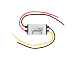 Convertidor Cc-cc De 24 V A 12 V, Fuente De Alimentación Reductora De 2 A, Alta Eficiencia, Aluminio.