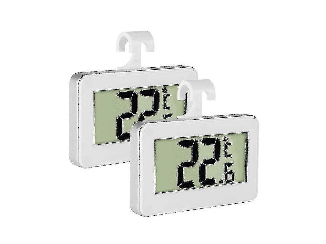 Termómetro para refrigerador, termómetro digital LCD para refrigerador y congelador Szrh GOKOCO (2 unidades)