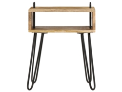 Maison Exclusive - Mesita De Noche De Madera Maciza De Mango 40x34x47 Cm