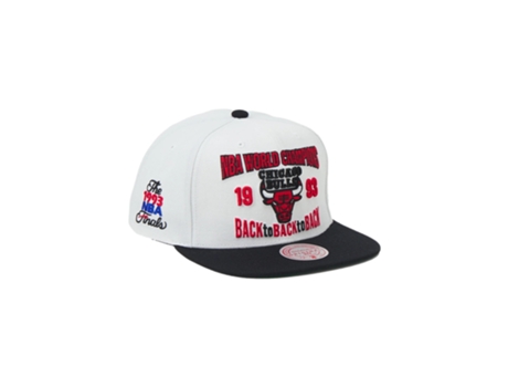 Gorra Blanca Bulls Back To 93 Snapback