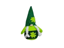 Muñeco de peluche decorativo de San Patricio sin rostro para Navidad